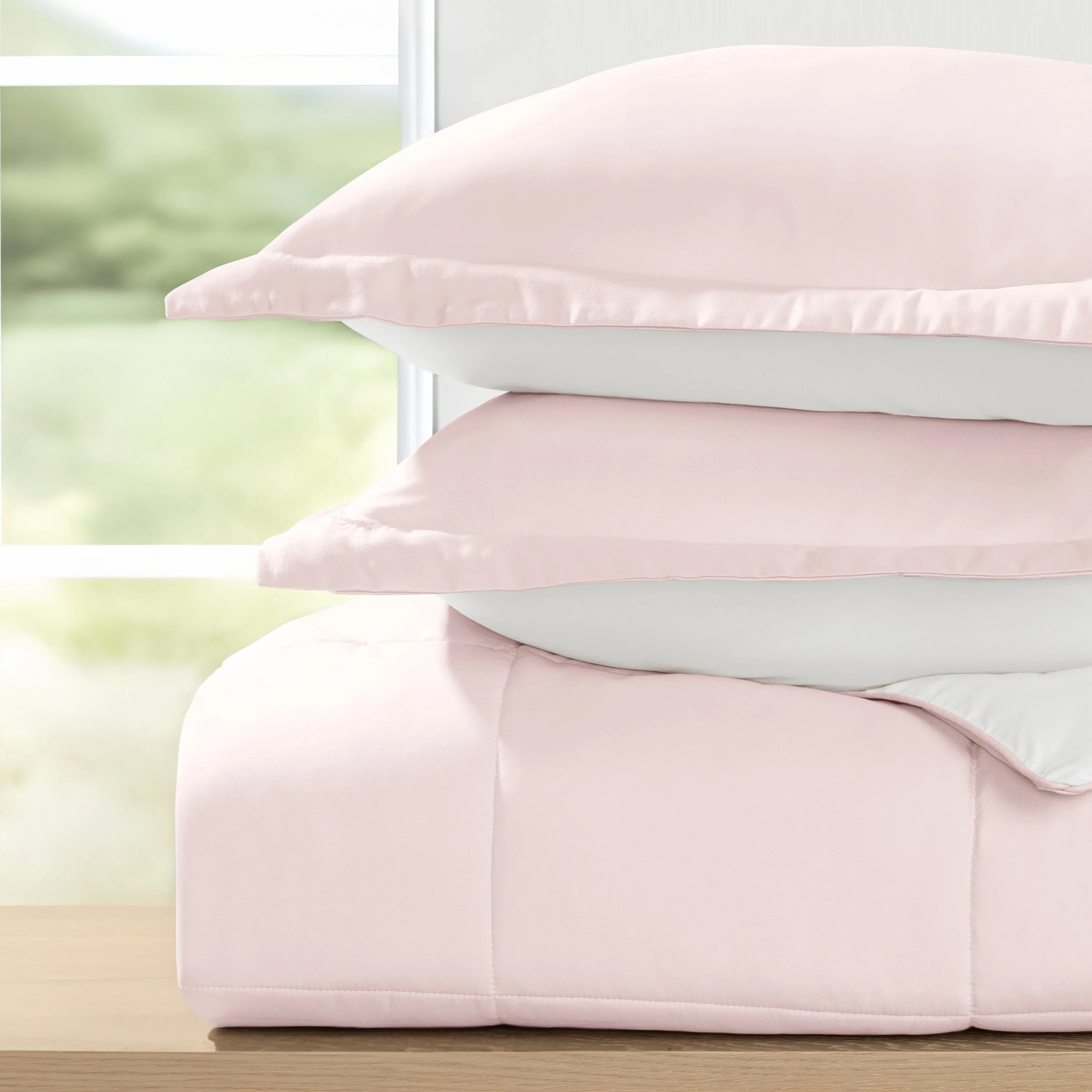 Reversible Down-Alternative Comforter Set - Image 55
