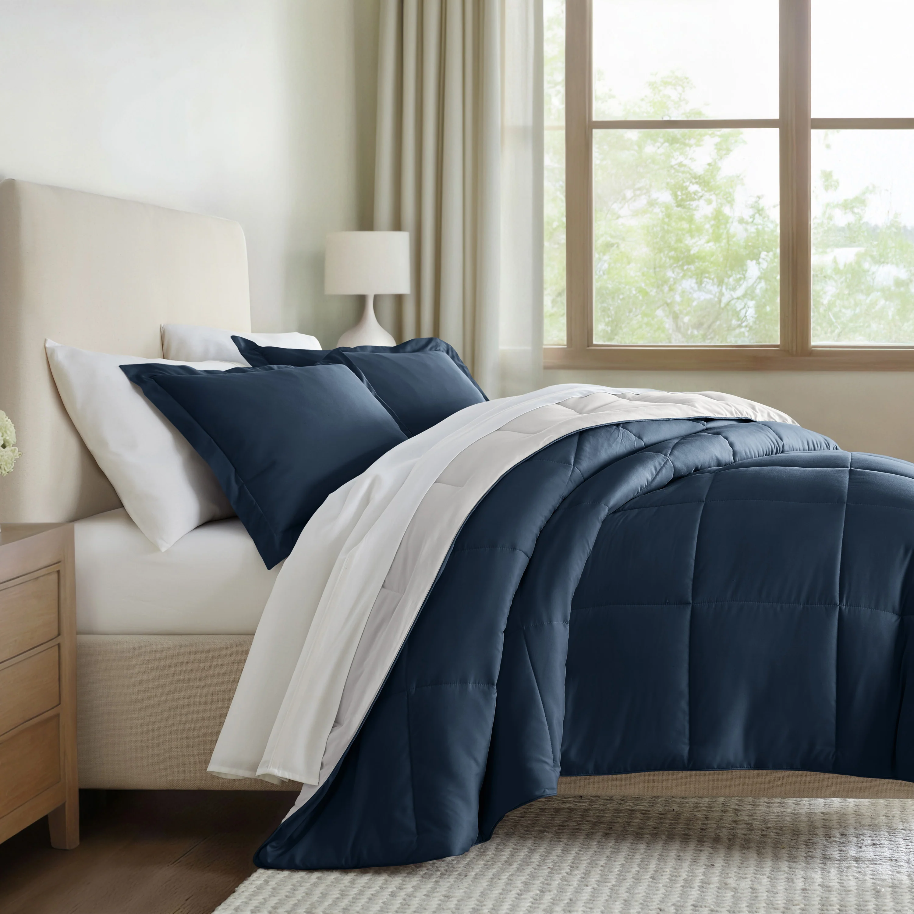 Reversible Down-Alternative Comforter Set - Image 8