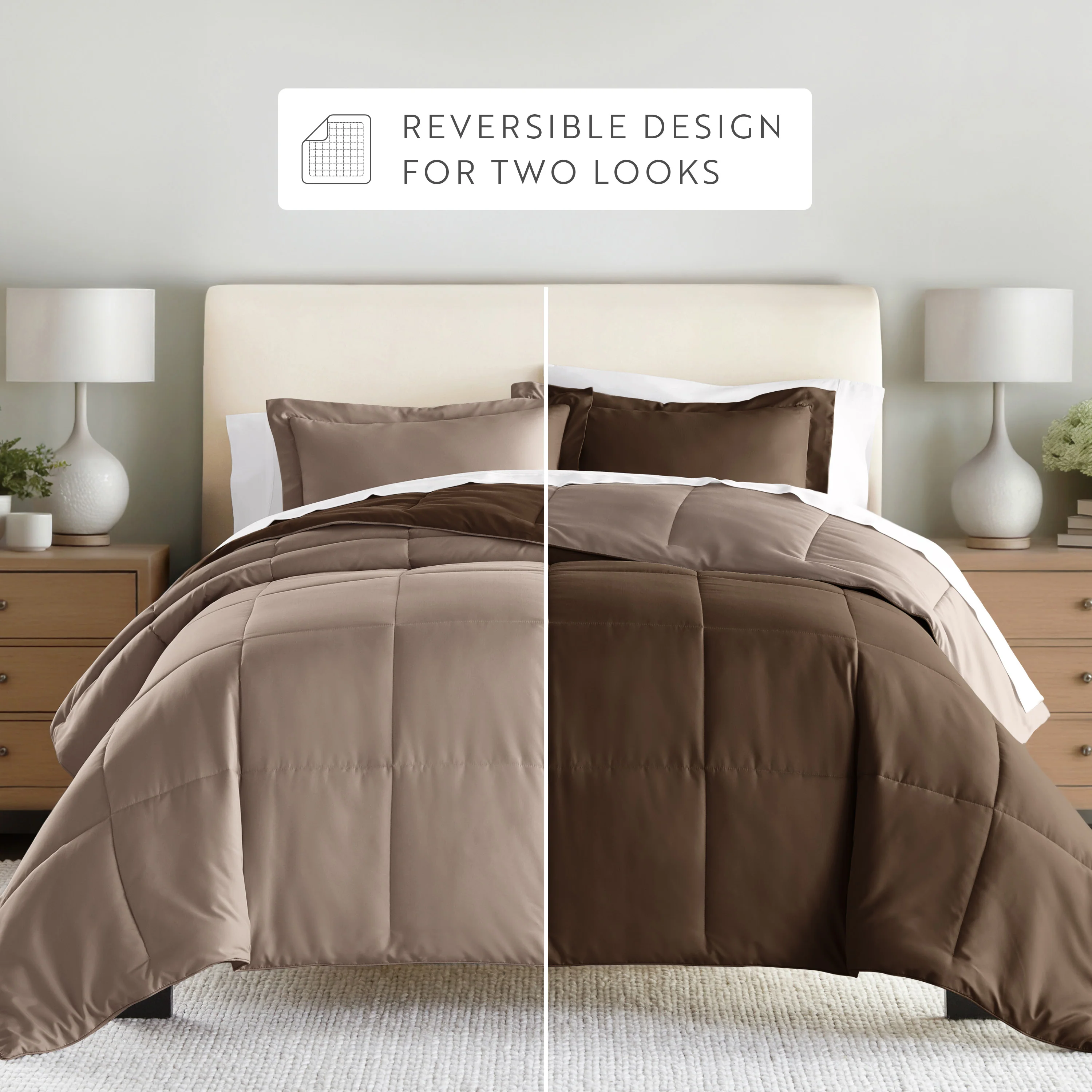 Reversible Down-Alternative Comforter Set - Image 82