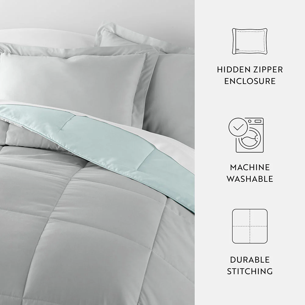 Reversible Down-Alternative Comforter Set Sale - Image 142