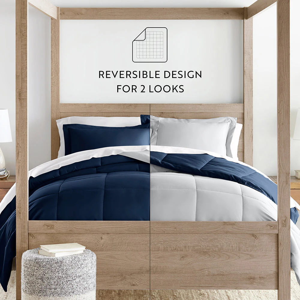 Reversible Down-Alternative Comforter Set Sale - Image 151
