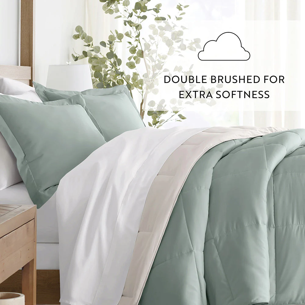 Reversible Down-Alternative Comforter Set Sale - Image 155