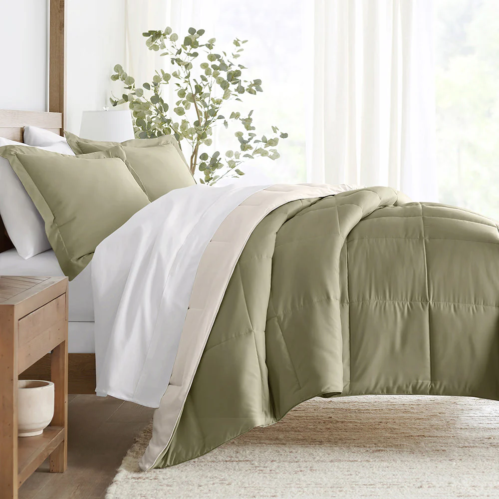 Reversible Down-Alternative Comforter Set Sale - Image 2