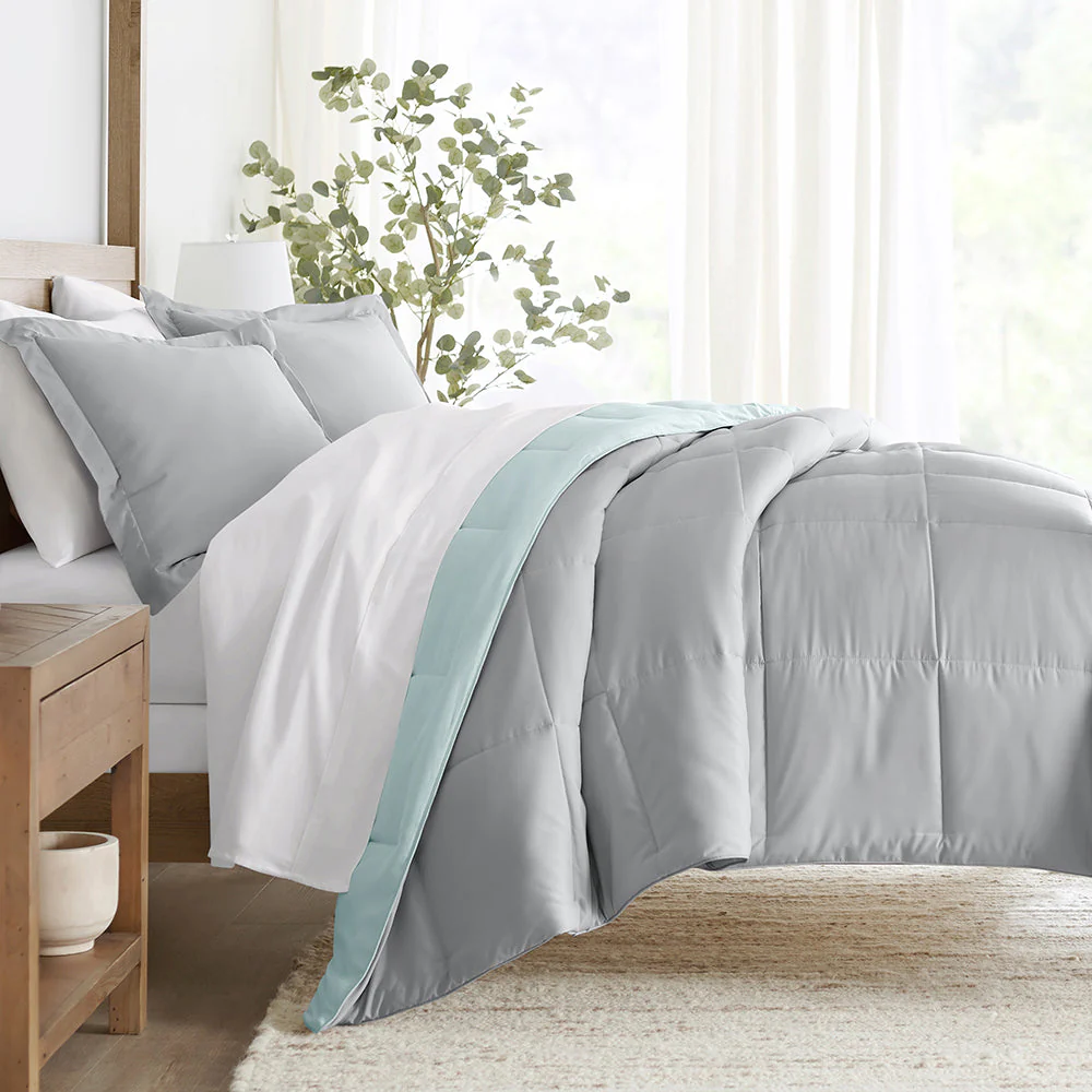 Reversible Down-Alternative Comforter Set Sale - Image 21