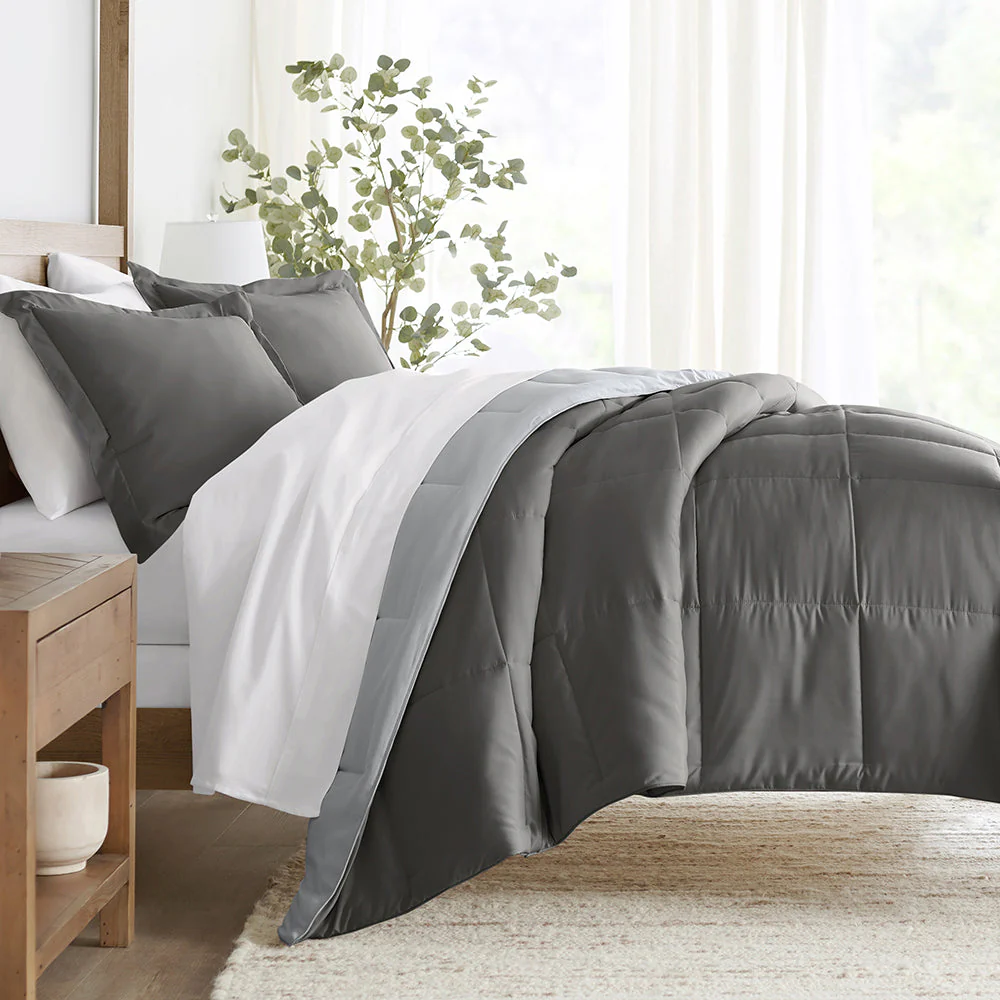 Reversible Down-Alternative Comforter Set Sale - Image 7