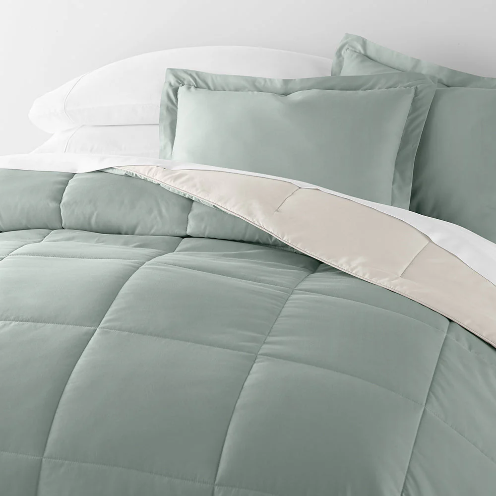Reversible Down-Alternative Comforter Set Sale - Image 90