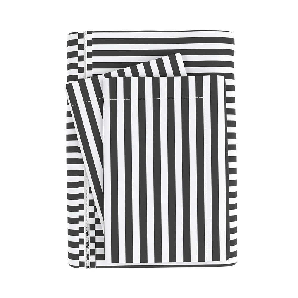 Ribbon Pattern 3-Piece Duvet Cover Set - Image 6