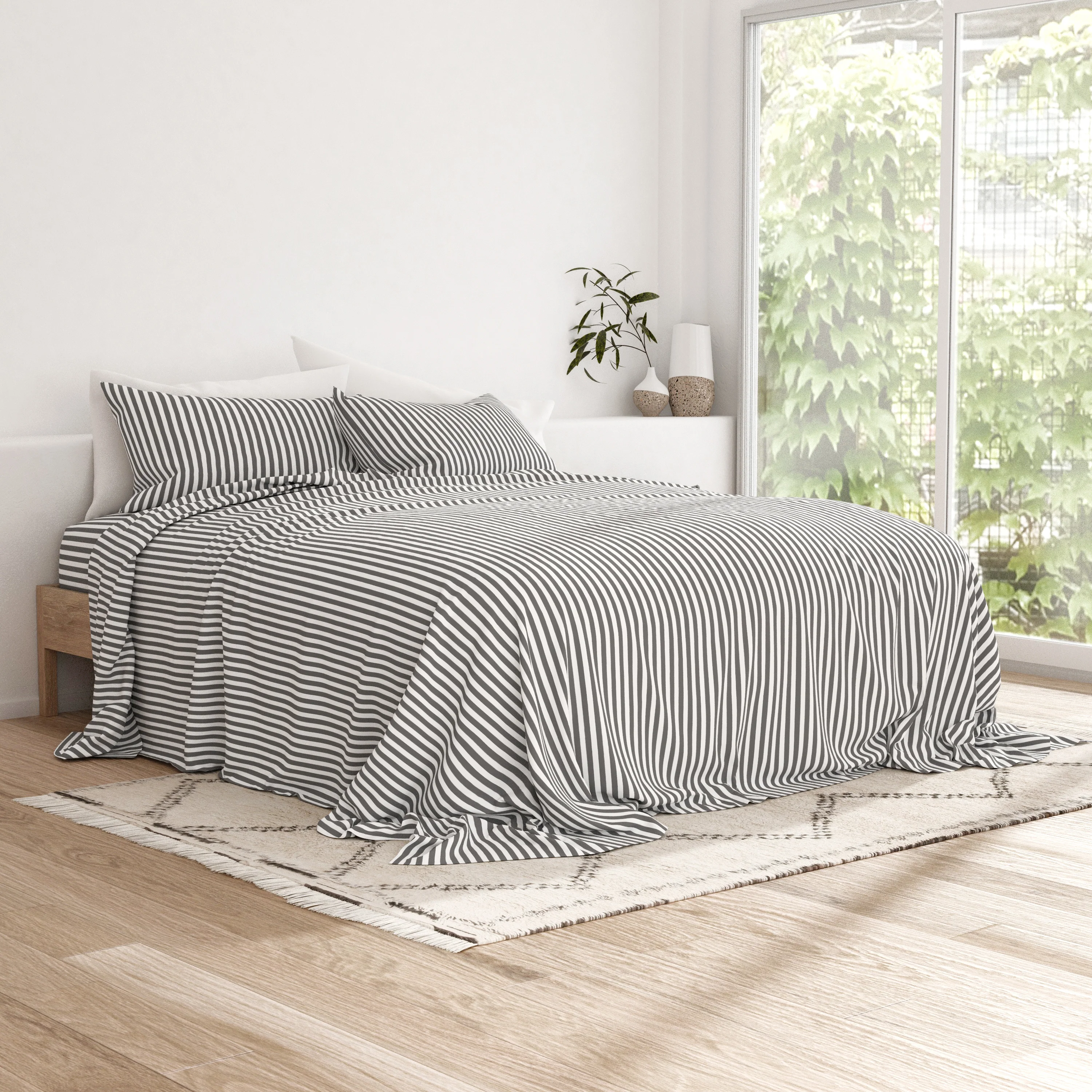Ribbon Pattern 4-Piece Sheet Set - Image 4