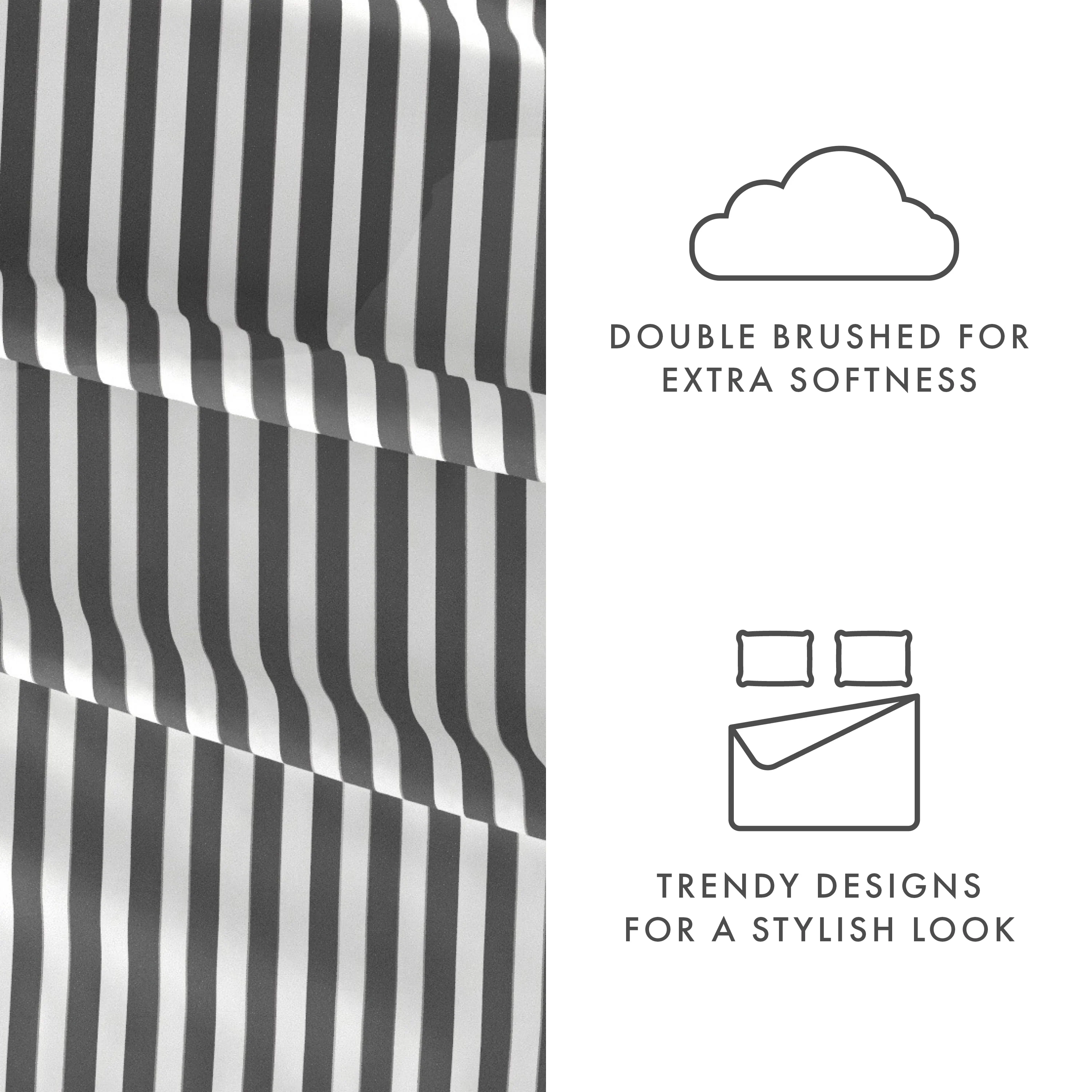 Ribbon Pattern 4-Piece Sheet Set - Image 6