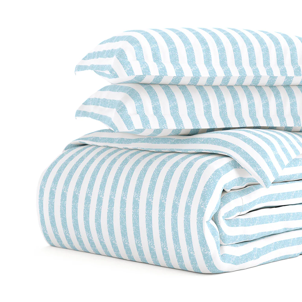 Rugged Stripes Pattern 3-Piece Duvet Cover Set - Image 33