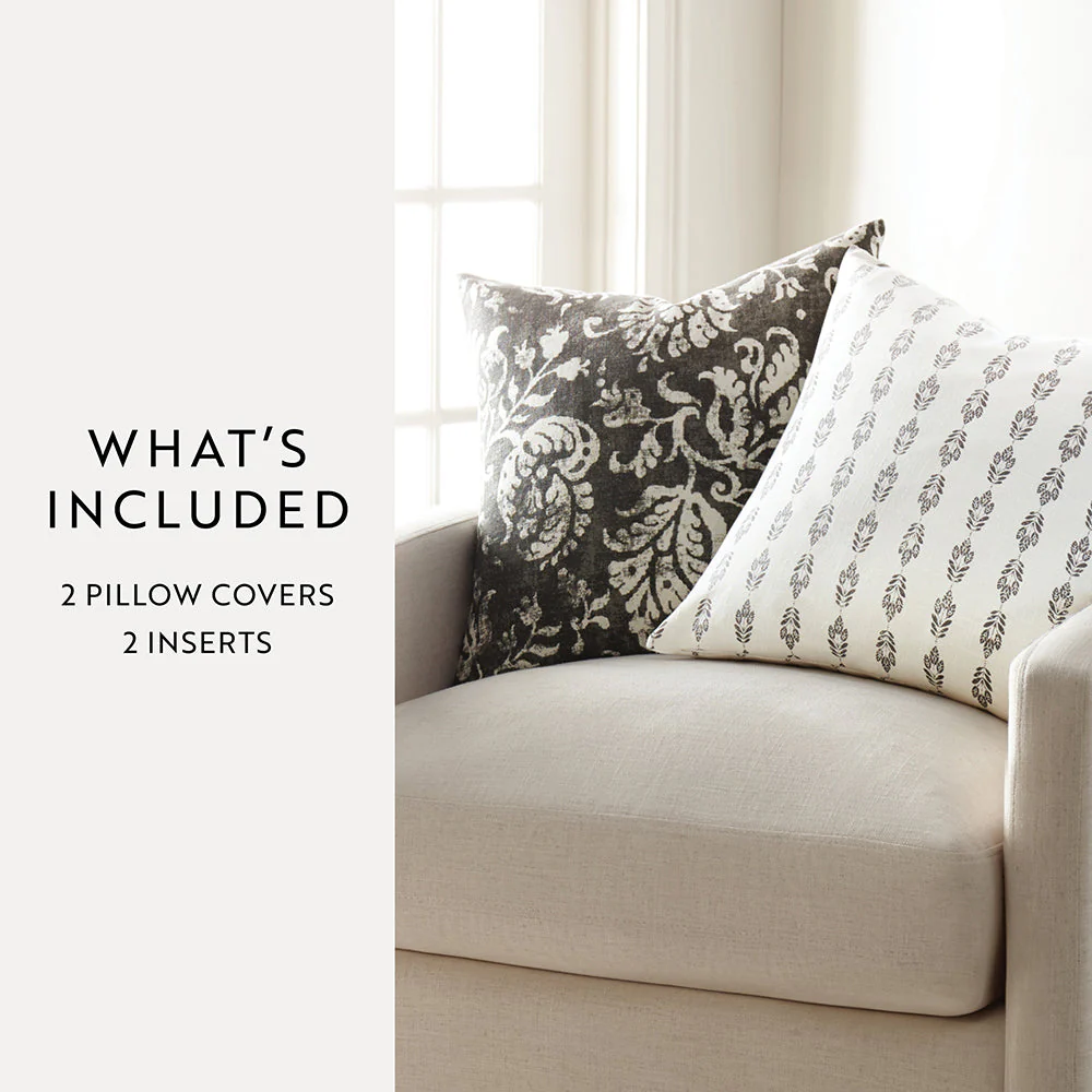 2-Pack Distressed Floral Décor Throw Pillows (Sale) - Image 27