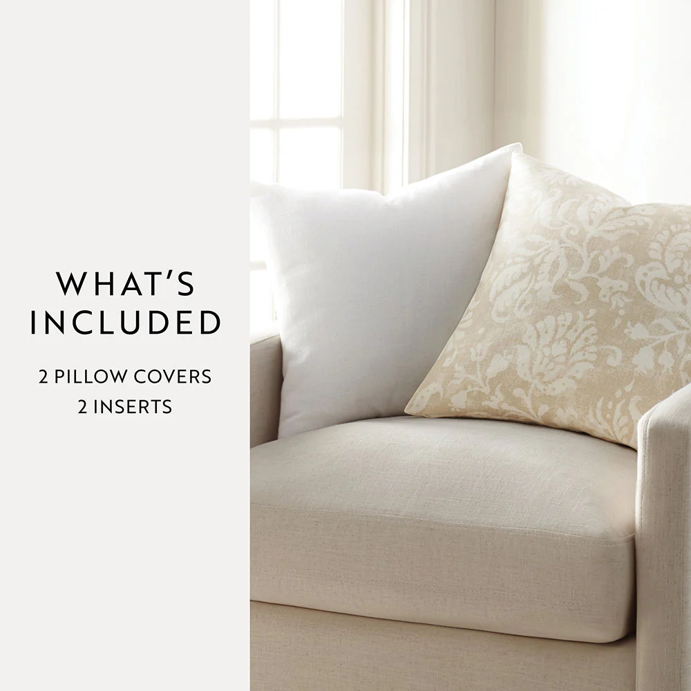 2-Pack Distressed Floral Décor Throw Pillows (Sale) - Image 28