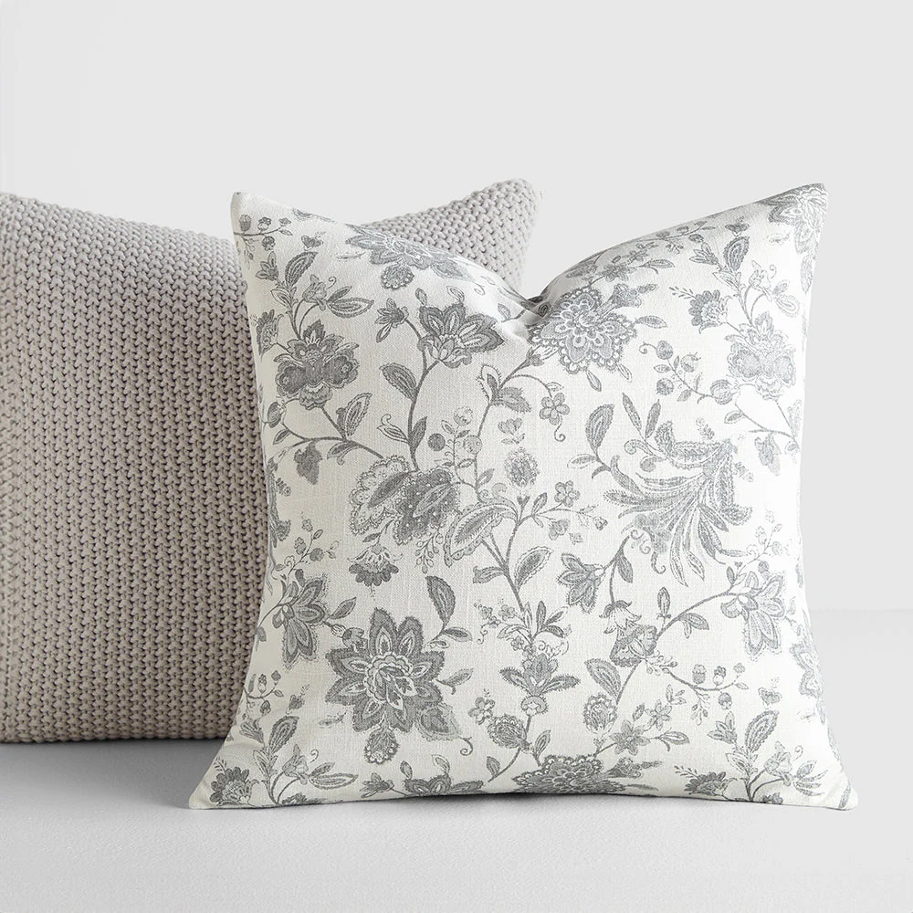 2-Pack Seed Stitch Knit With Jacobean Décor Throw Pillows (Sale) - Image 2