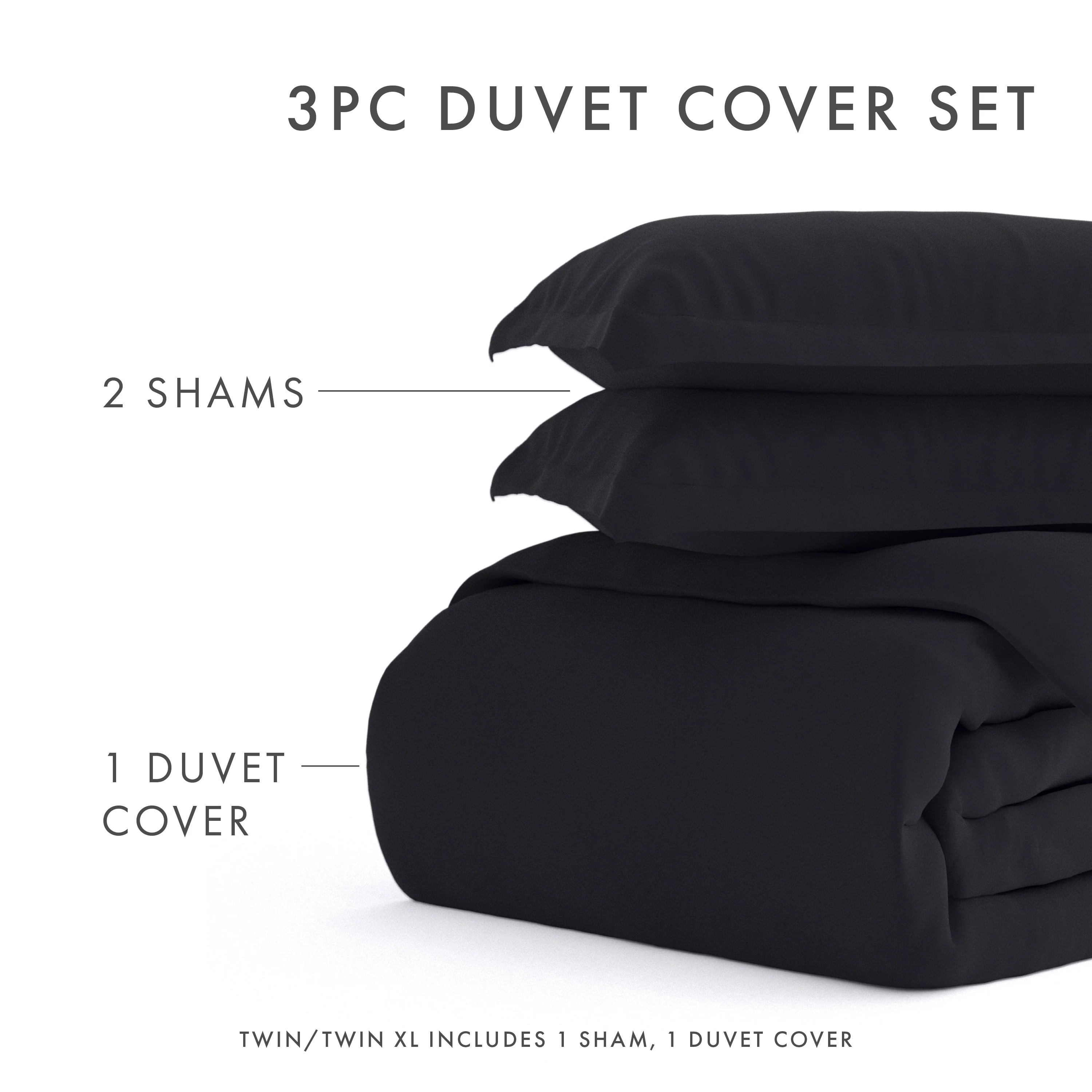 Sale - 3-Piece Essential Duvet Cover Set - Image 45