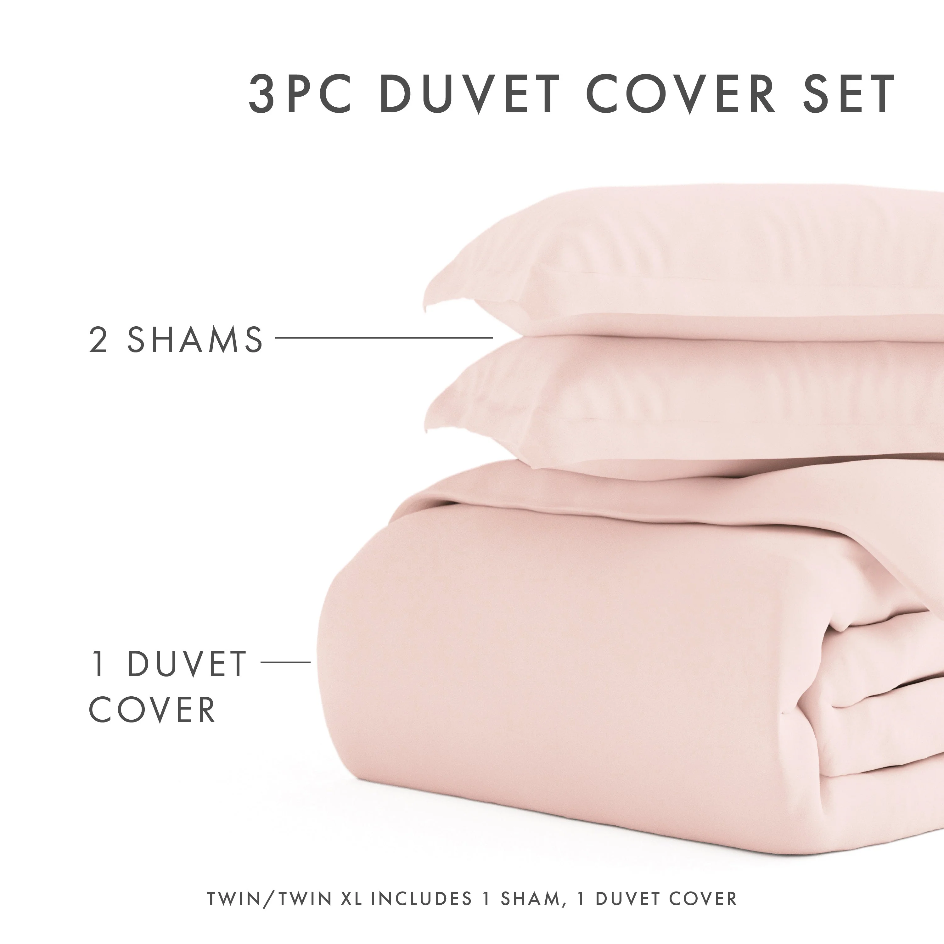 Sale - 3-Piece Essential Duvet Cover Set - Image 55