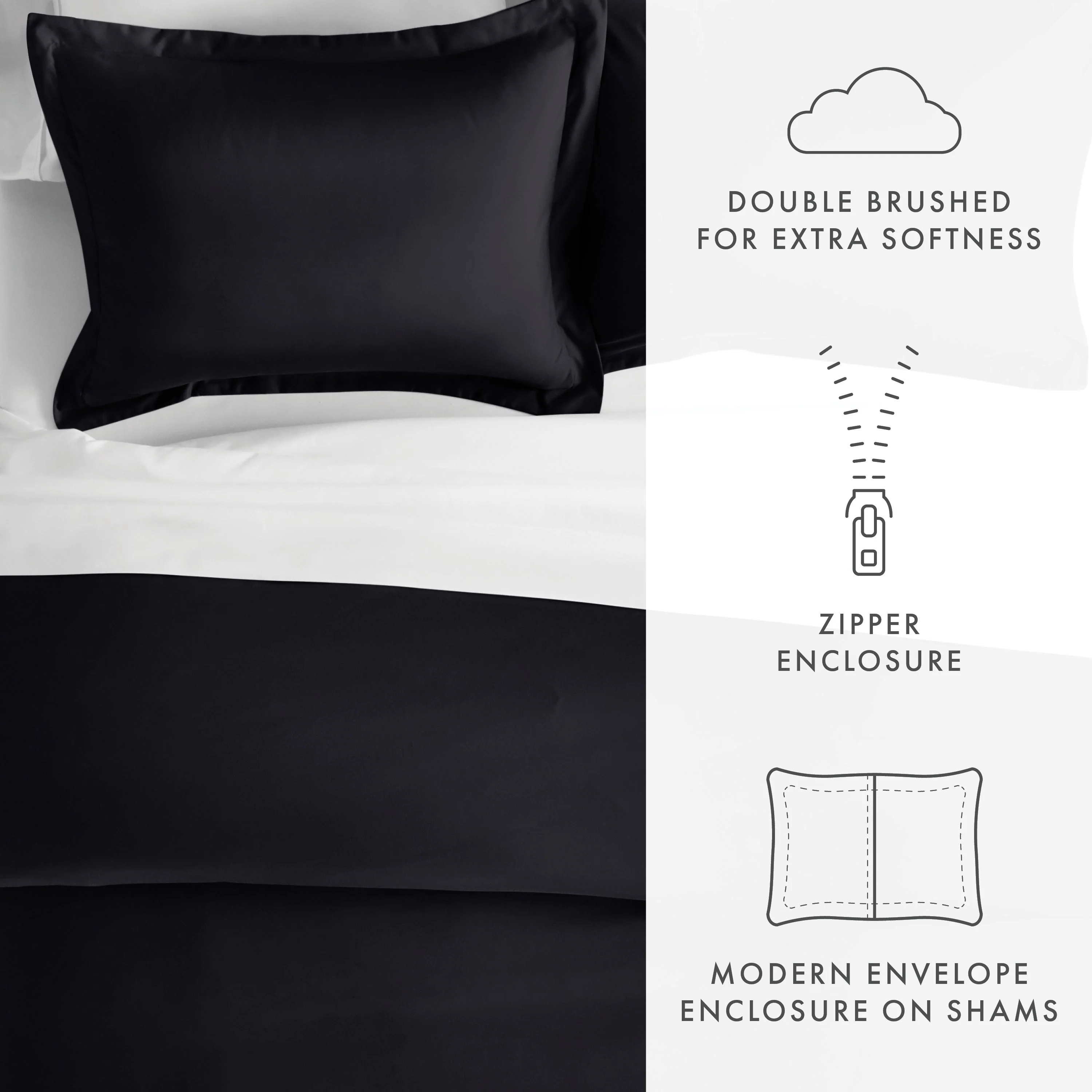 Sale - 3-Piece Essential Duvet Cover Set - Image 64