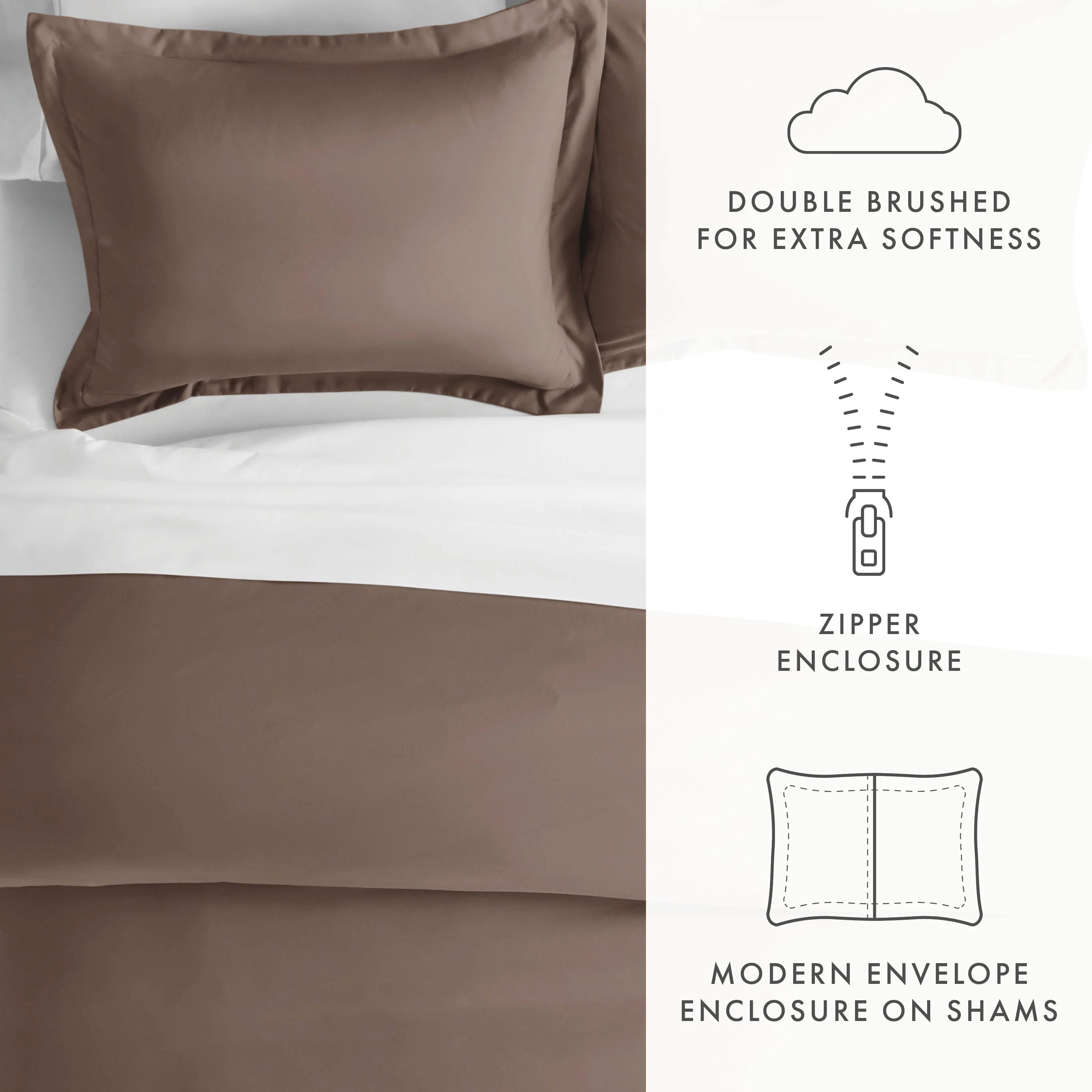 Sale - 3-Piece Essential Duvet Cover Set - Image 67