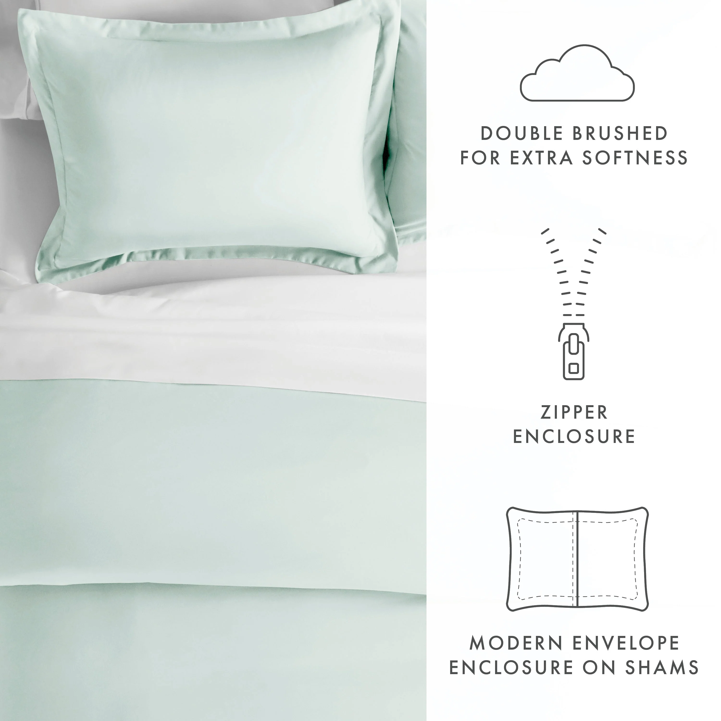Sale - 3-Piece Essential Duvet Cover Set - Image 73