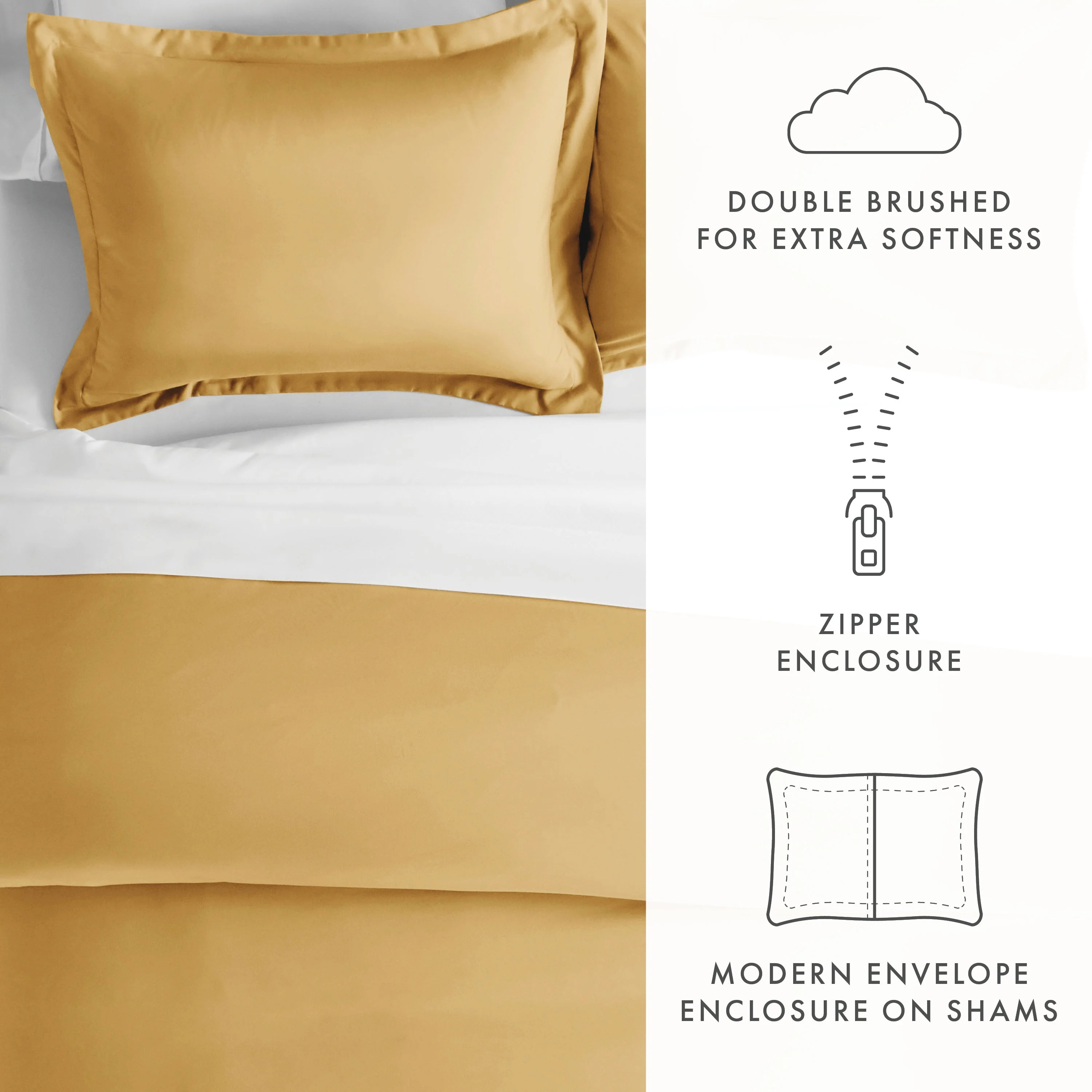 Sale - 3-Piece Essential Duvet Cover Set - Image 76