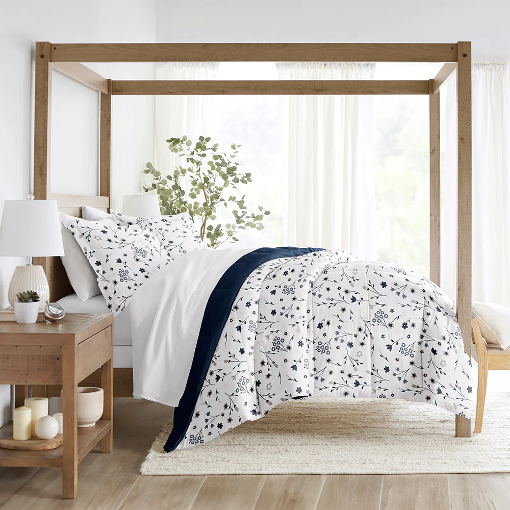 Forget Me Not Reversible Down-Alternative Comforter Set (Sale) - Image 3