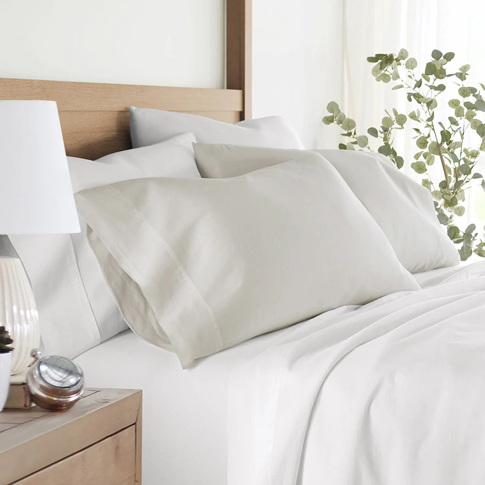 100% Cotton Long-Staple Pillowcase Set (Sale) - Image 4