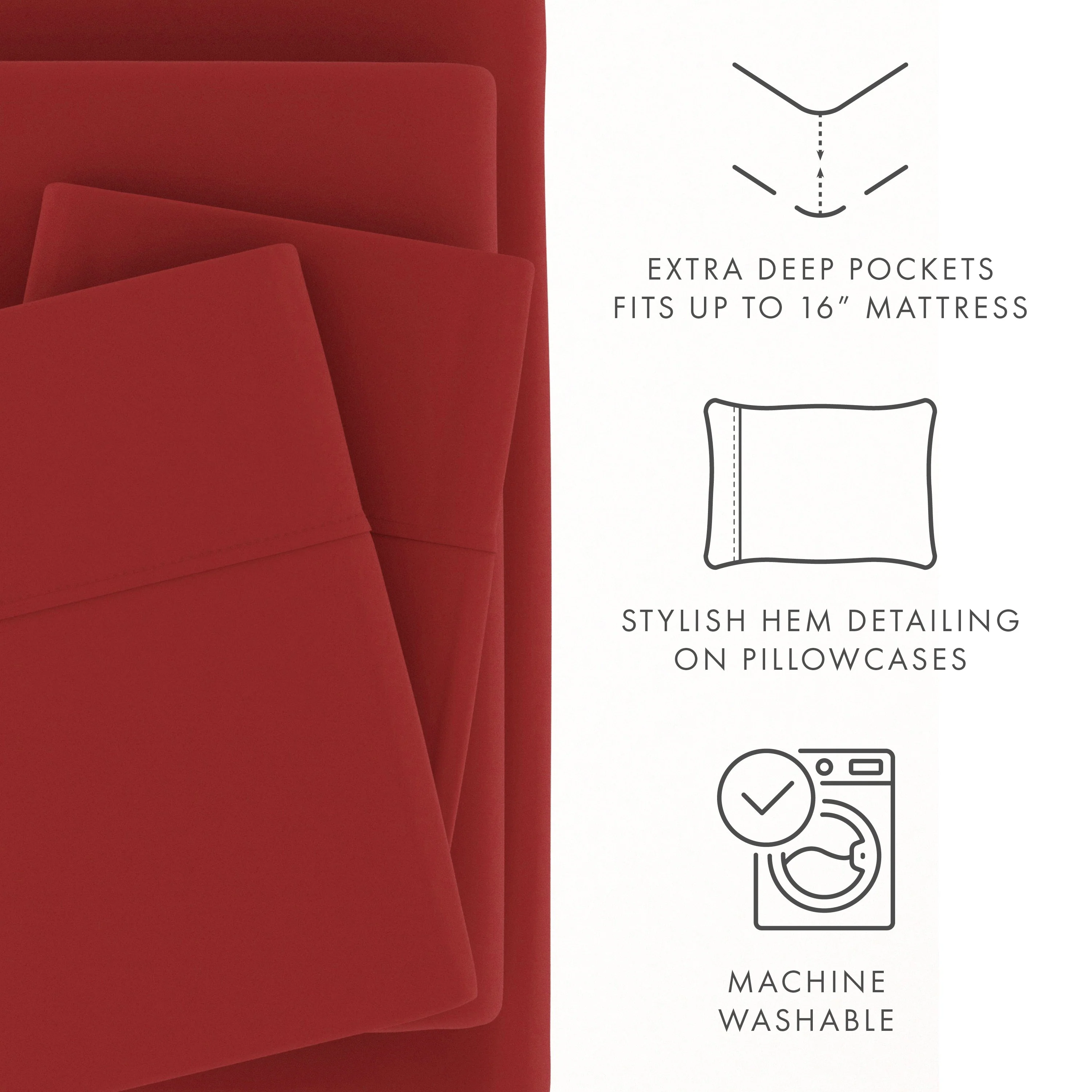 Sale - 4-Piece Essential Sheet Set - Image 101