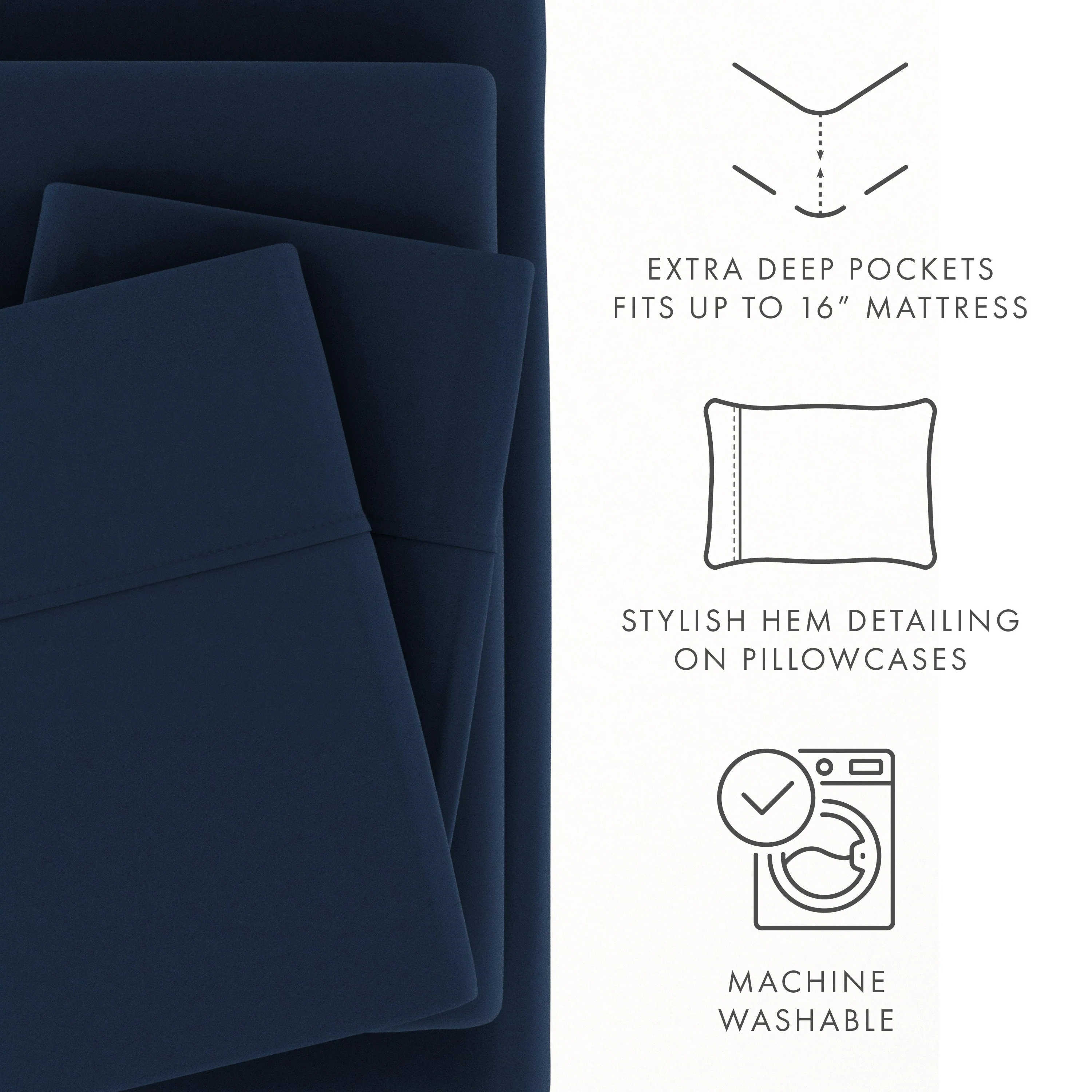 Sale - 4-Piece Essential Sheet Set - Image 91