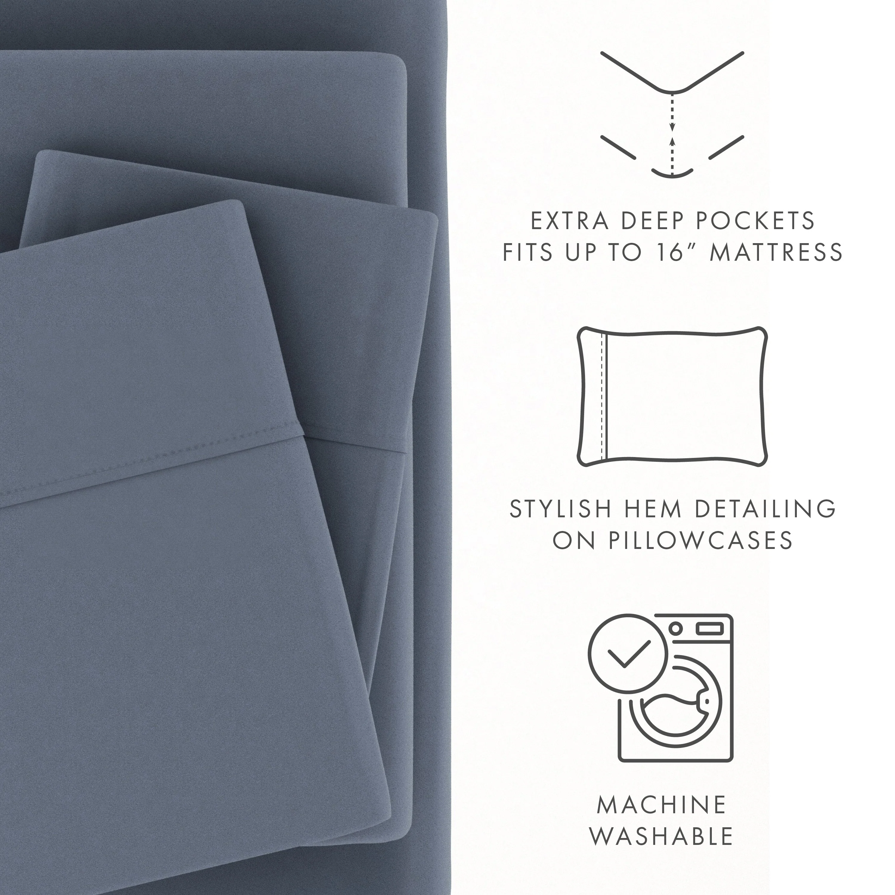 Sale - 4-Piece Essential Sheet Set - Image 92