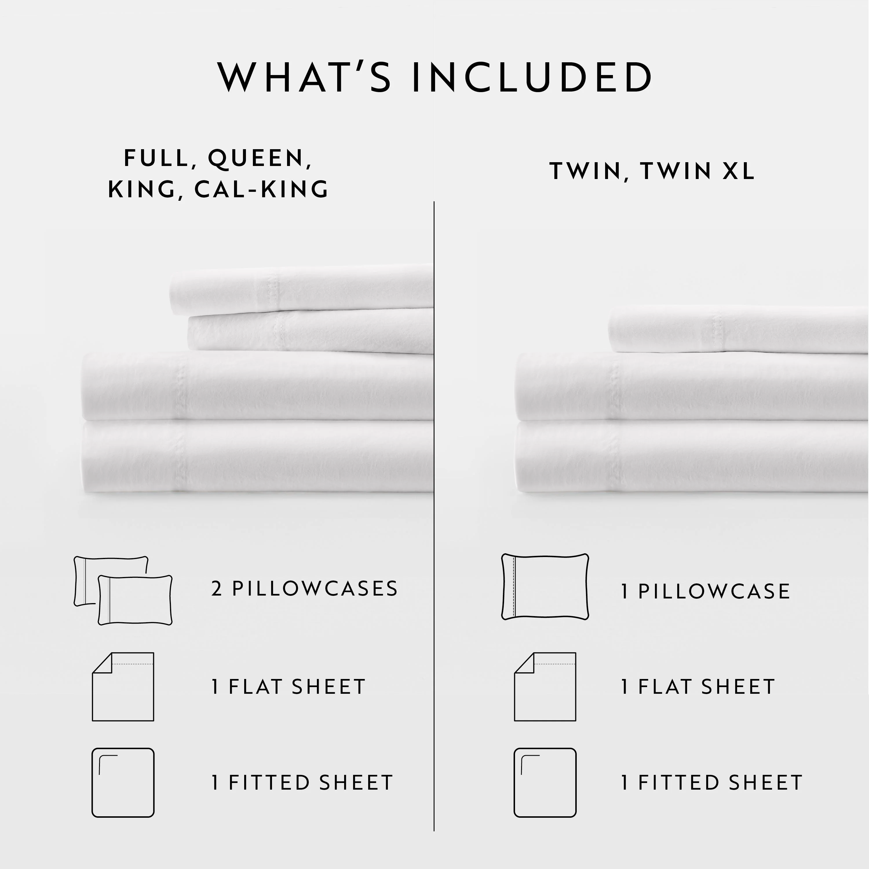 Sale - 4-Piece Long Staple 100% Cotton Sheet Set - Image 38