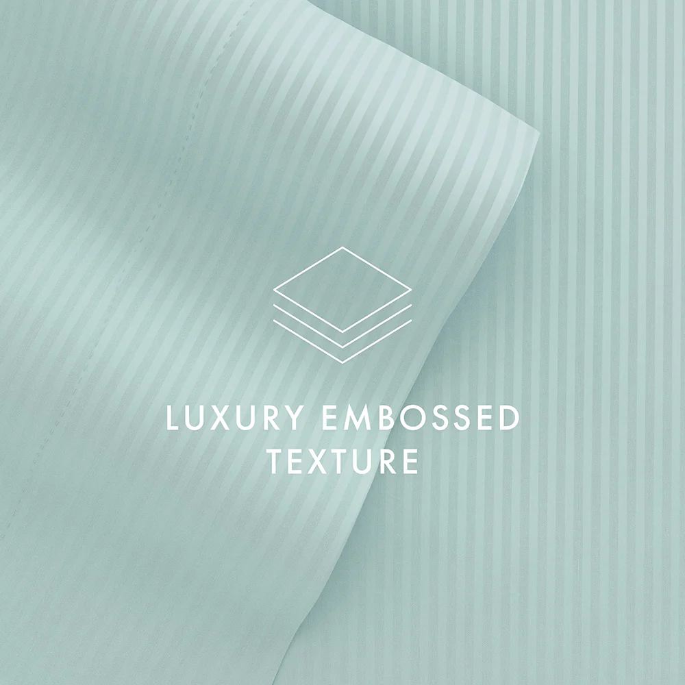 Striped Embossed 4-Piece Sheet Set (Sale) - Image 49