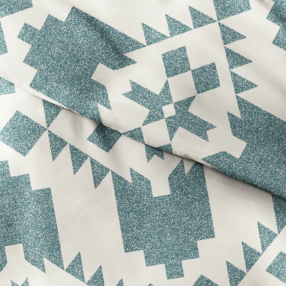 Adobe Diamond Pattern 3-Piece Duvet Cover Set (Sale) - Image 19