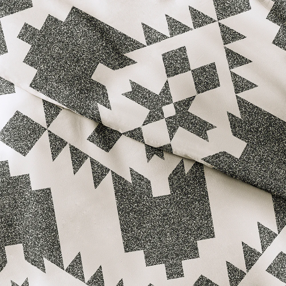 Adobe Diamond Pattern 3-Piece Duvet Cover Set (Sale) - Image 20