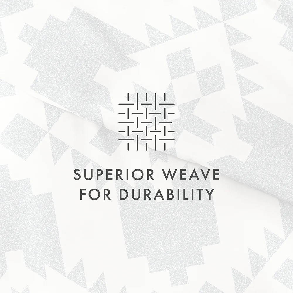 Adobe Diamond Pattern 3-Piece Duvet Cover Set (Sale) - Image 28