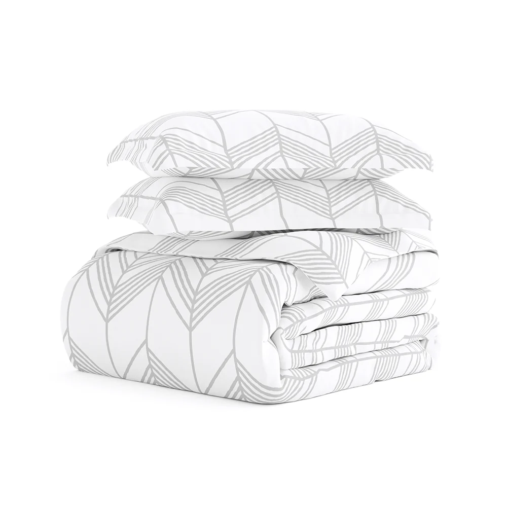 Alps Chevron Pattern 3-Piece Duvet Cover Set (Sale) - Image 4