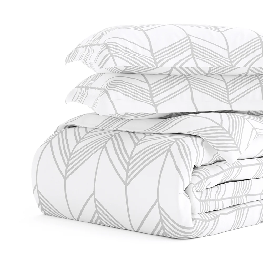Alps Chevron Pattern 3-Piece Duvet Cover Set (Sale) - Image 5