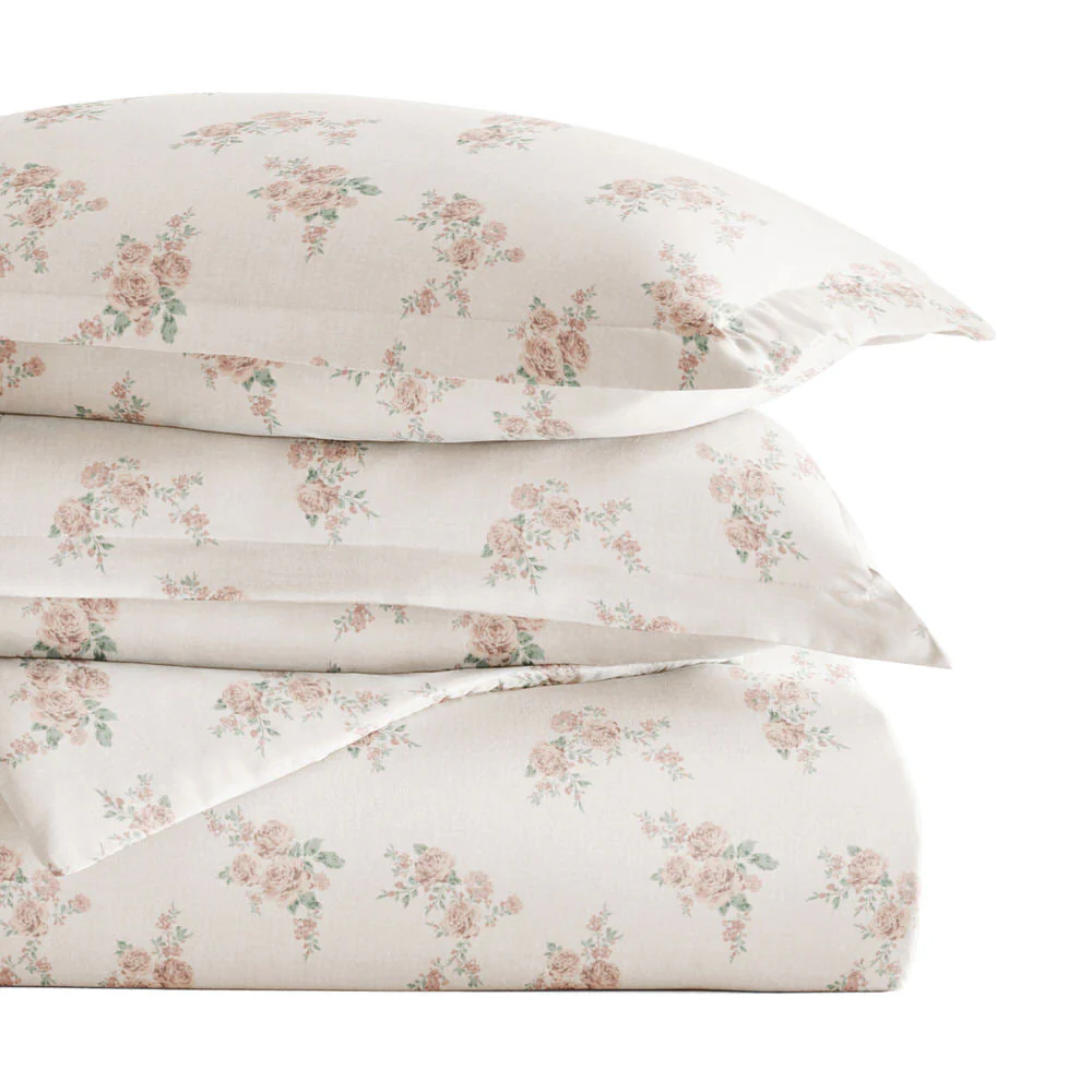 Apricot Pattern 3-Piece Duvet Cover Set (Sale) - Image 6