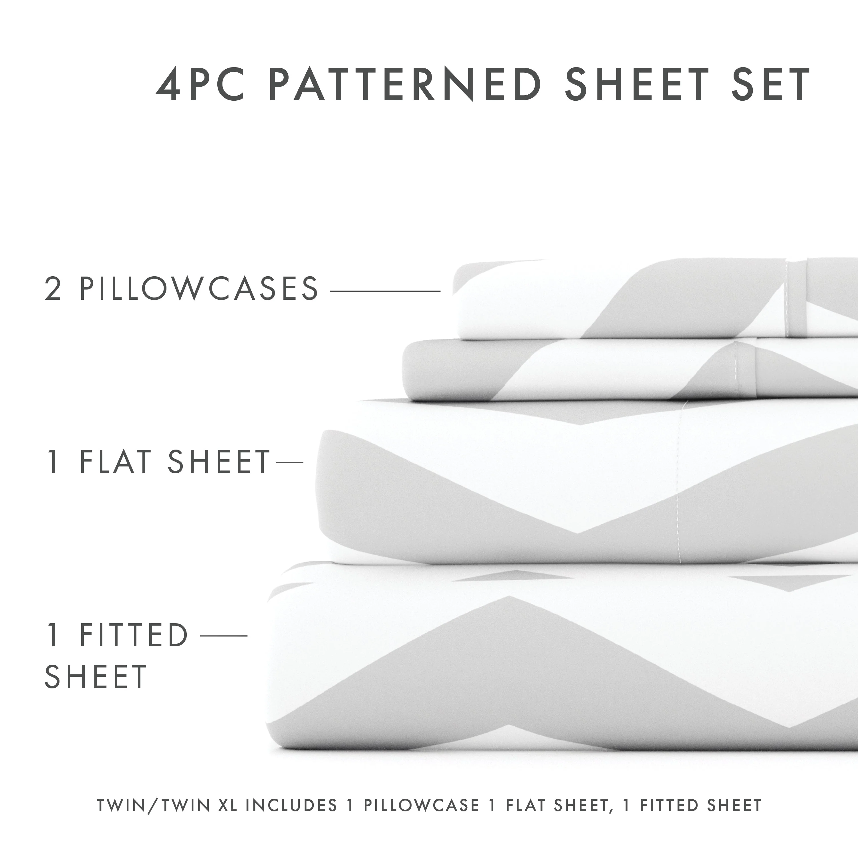 Arrow Pattern 4-Piece Sheet Set (Sale) - Image 15