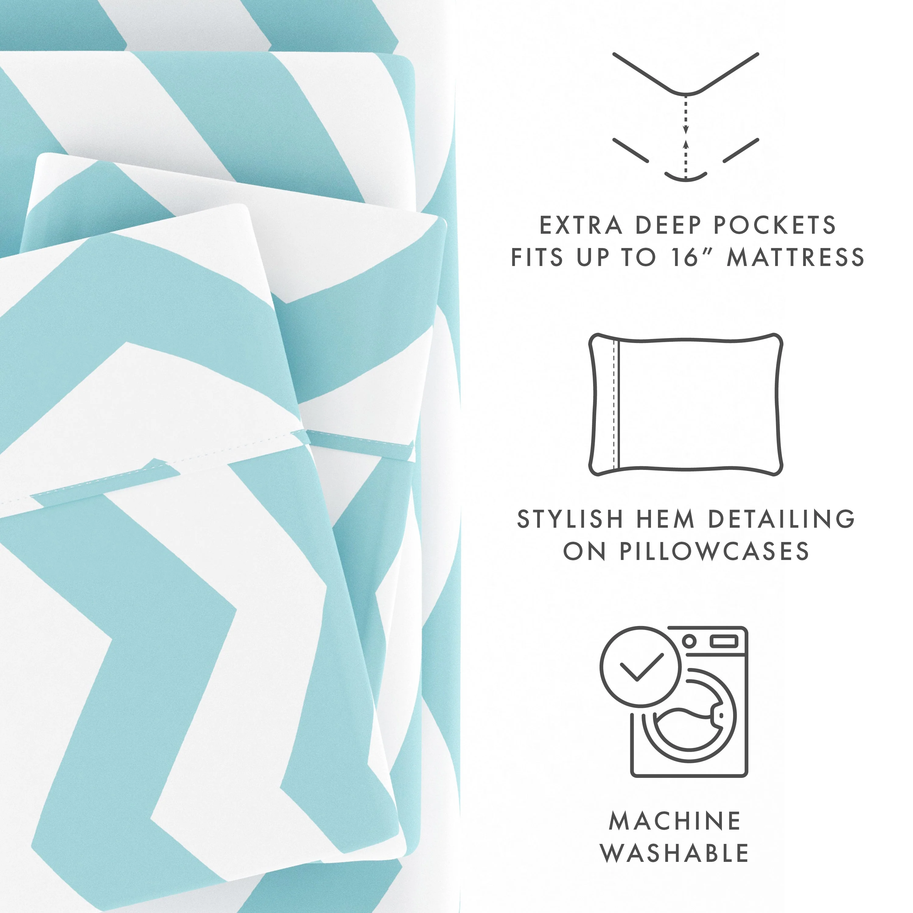 Arrow Pattern 4-Piece Sheet Set (Sale) - Image 19