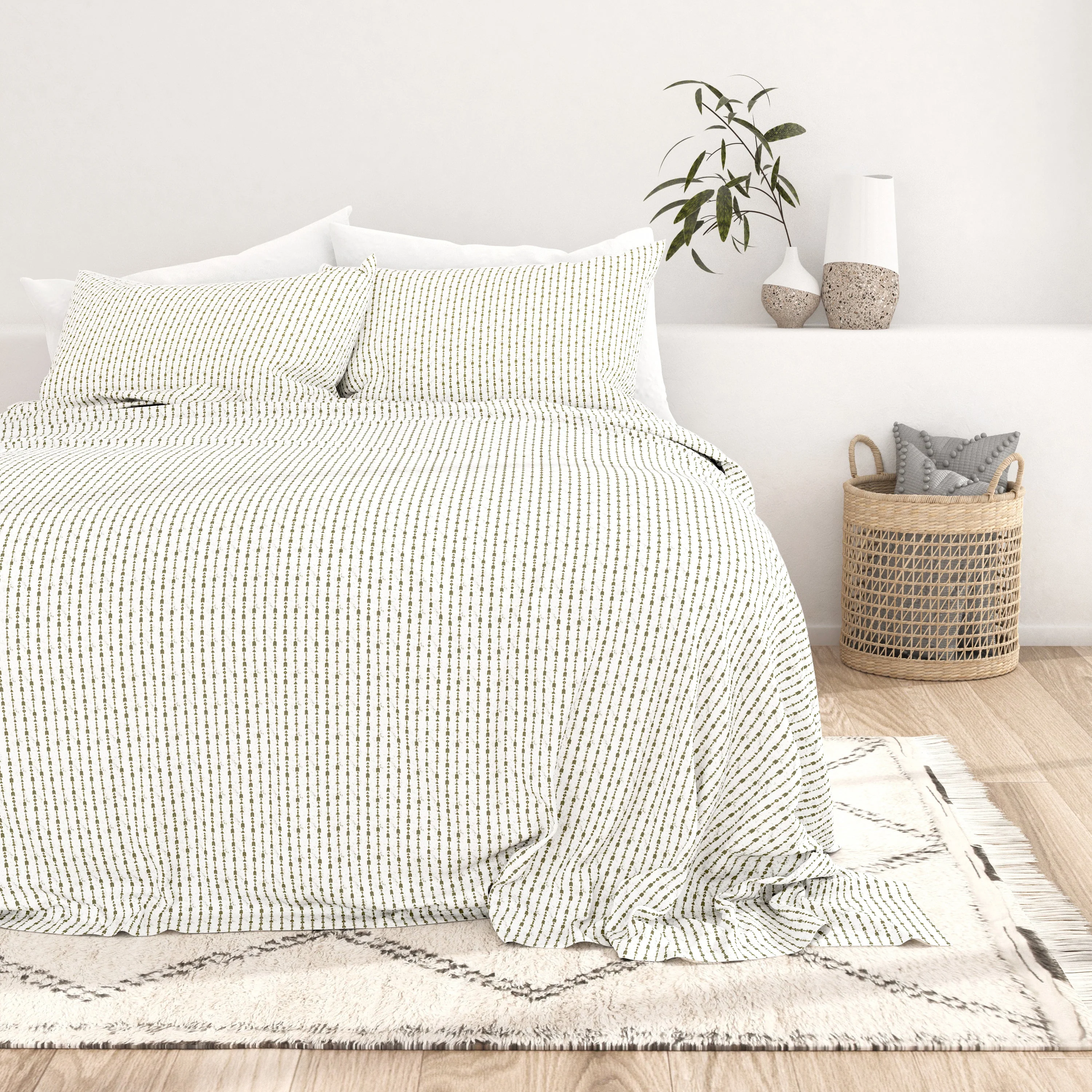 Beaded Arrows Pattern 4-Piece Sheet Set (Sale) - Image 5