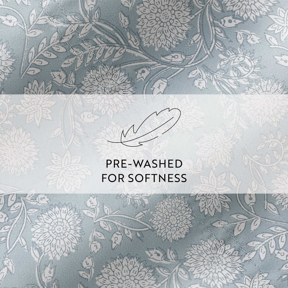 Bohemian Garden 4-Piece Long Staple Cotton Sheet Set (Sale) - Image 4