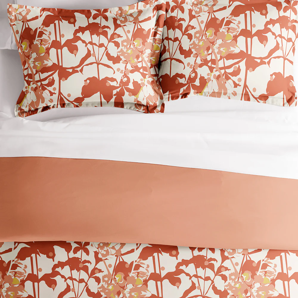 Boho Flower Pattern 3-Piece Reversible Duvet Cover Set (Sale) - Image 15
