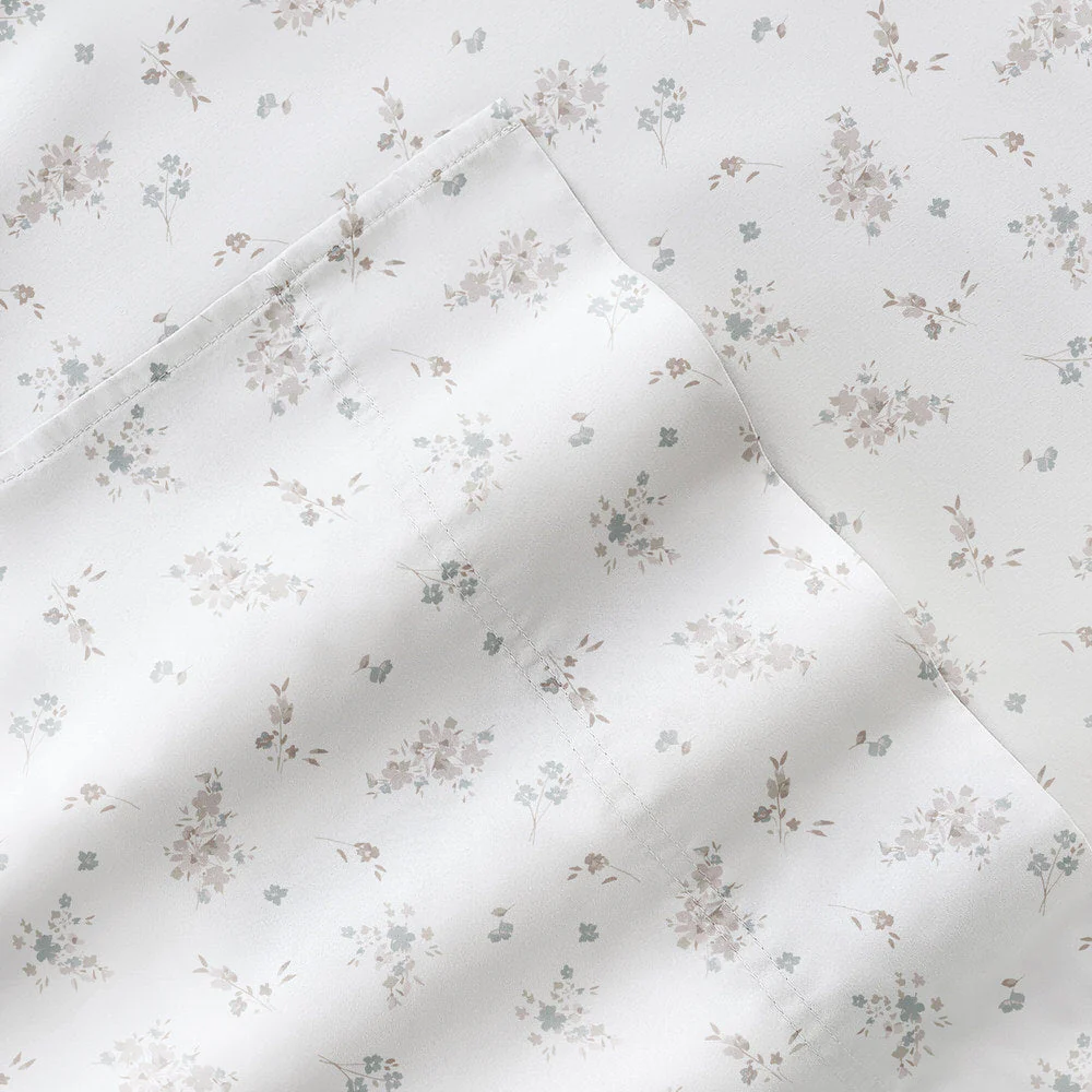 Bouquet Bliss 4-Piece Long Staple Cotton Sheet Set (Sale) - Image 8