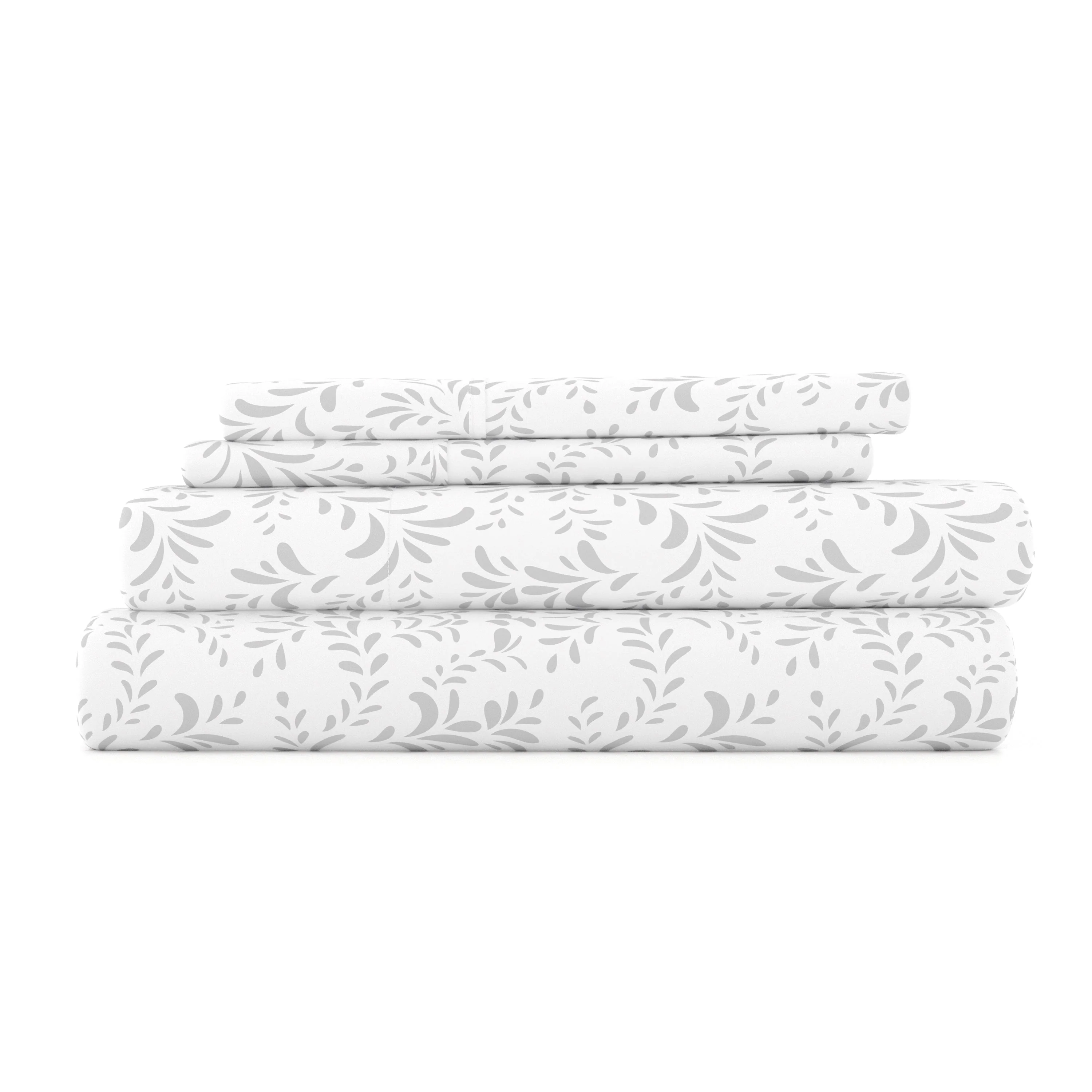 Burst of Vines Pattern 4-Piece Sheet Set (Sale) - Image 2