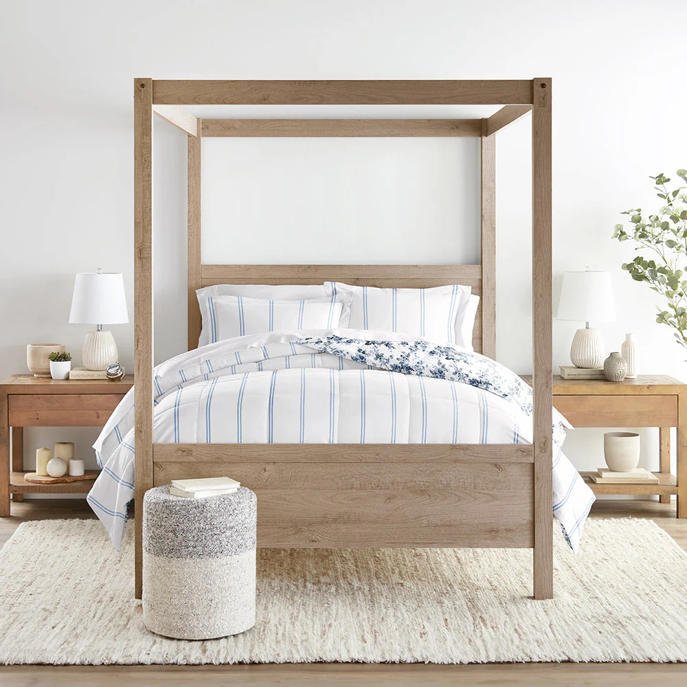 Cabbage Rose Reversible Down-Alternative Comforter Set (Sale) - Image 6