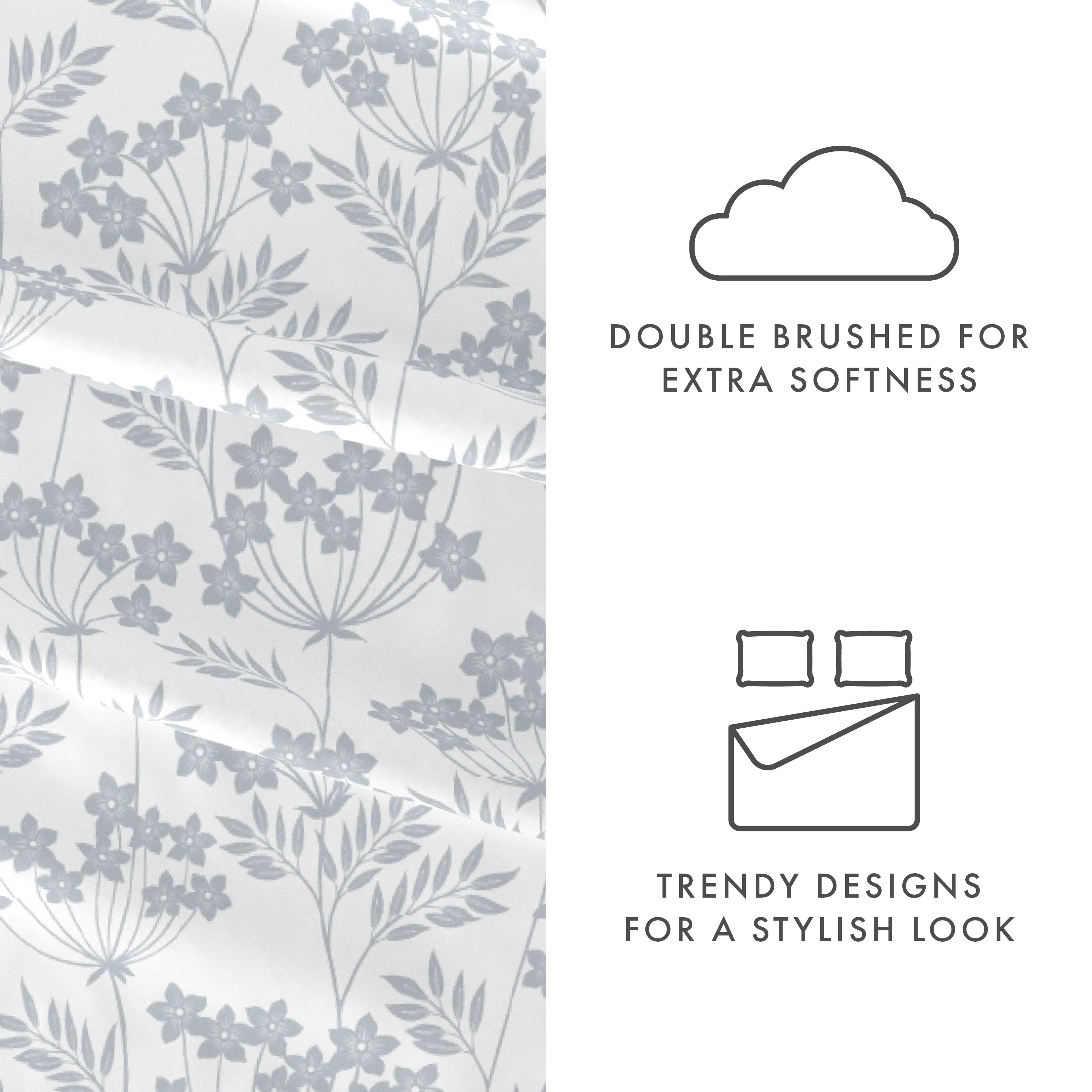 Chantilly Lace Style Pattern 4-Piece Sheet Set (Sale) - Image 6