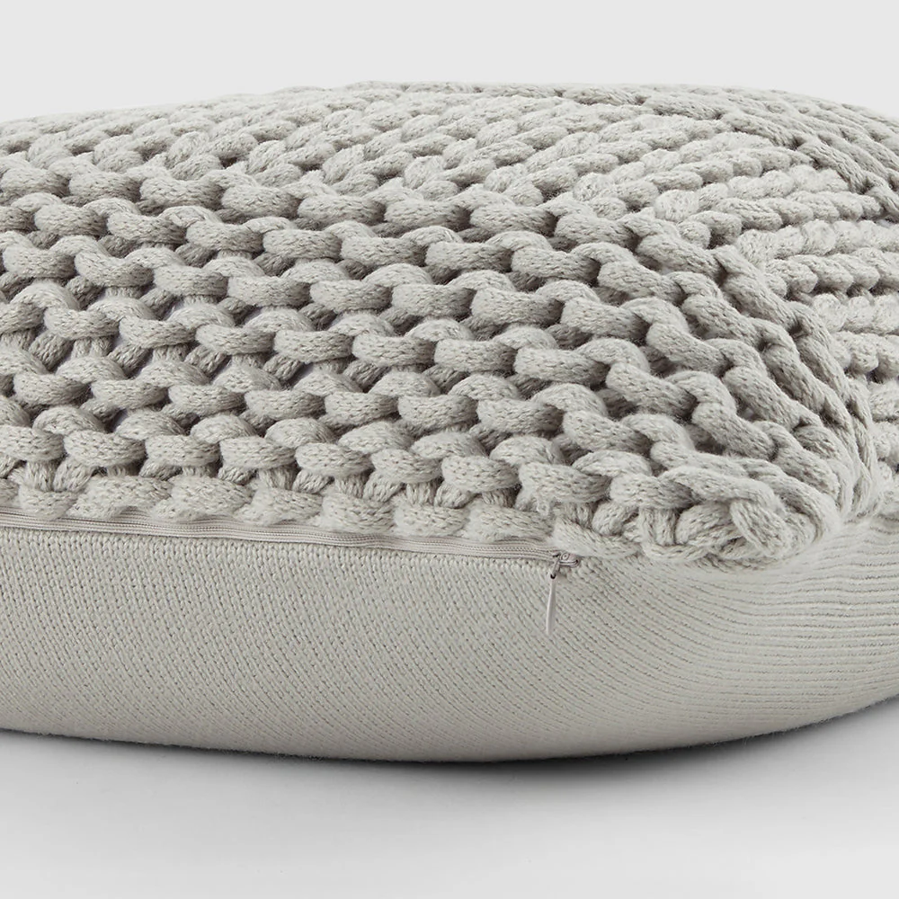 Chunky Knit Throw Pillow Cover and Insert (Sale) - Image 14