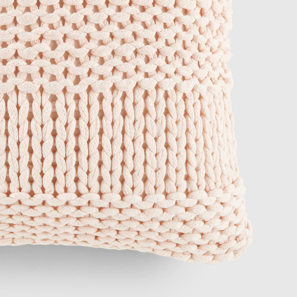 Chunky Knit Throw Pillow Cover and Insert (Sale) - Image 6