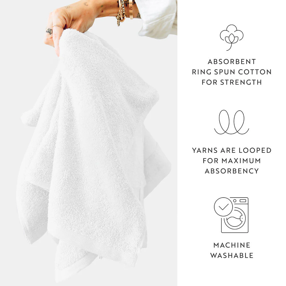 Ultra Soft 100% Cotton 6-Piece Washcloth Set (Sale) - Image 28