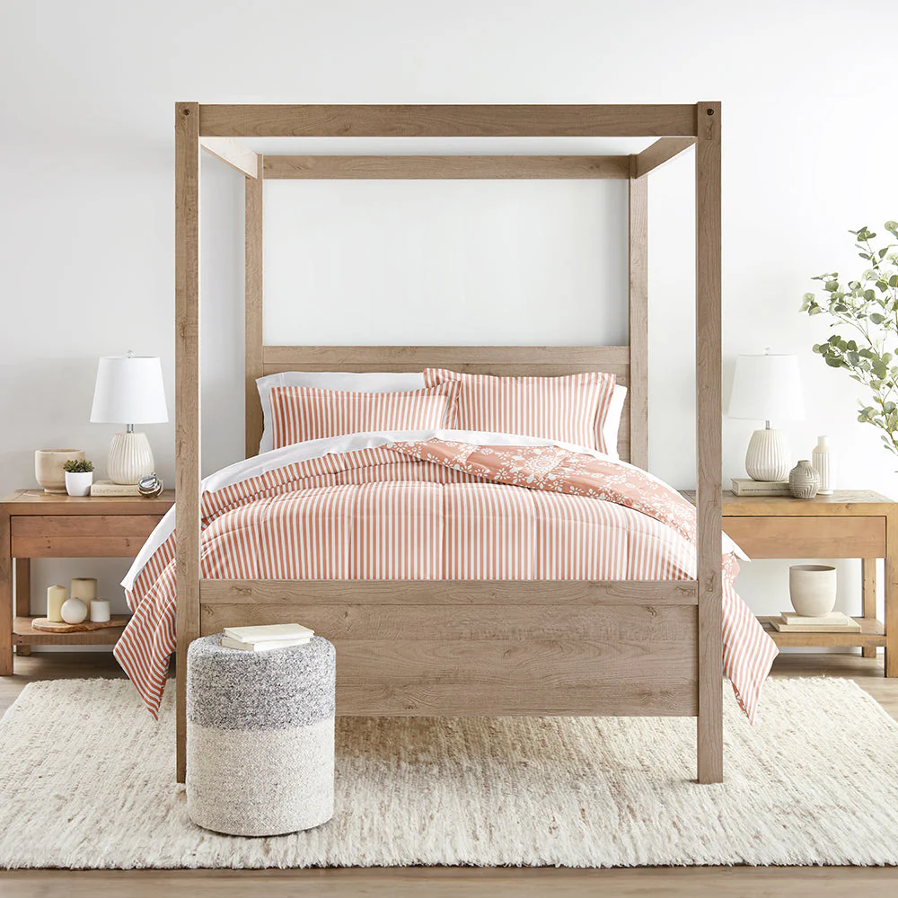 Daisy Medallion Reversible Down-Alternative Comforter Set (Sale) - Image 29