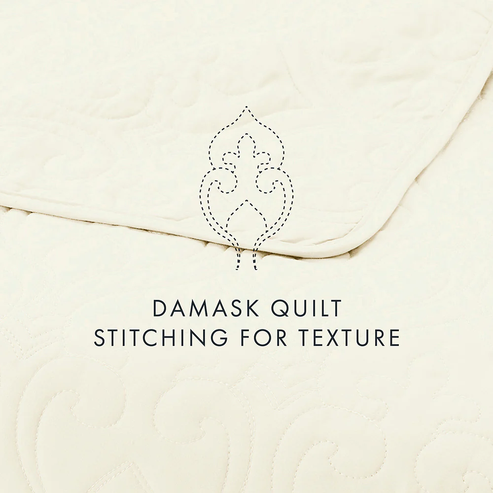 3-Piece Damask Quilted Coverlet Set (Sale) - Image 34